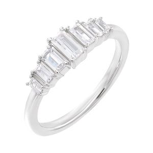 Lab-Grown Diamond Ring · 0.5 ct — 14K White Gold
