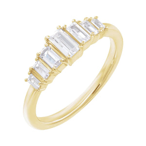 Lab-Grown Diamond Ring · 0.5 ct — 14K Yellow Gold