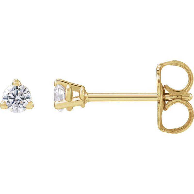 Lab-Grown Diamond Stud Earrings · 0.17–1 ct — 14K Yellow Gold