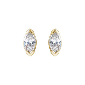 Lab-Grown Diamond Stud Earrings · 0.17–0.5 ct — 14K Yellow Gold view 2