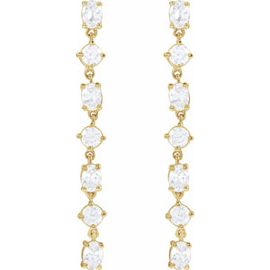 Lab-Grown Diamond Earrings · 1.2 ct — 14K Yellow Gold view 2