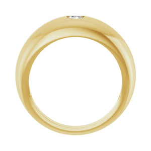 Solitaire Ring · 0.25 ct — 14K Yellow Gold view 2