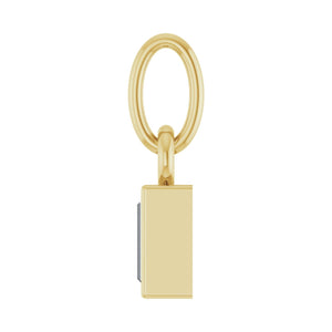 Solitaire Necklace · 6.1–9.38 ct — 14K Yellow Gold view 3