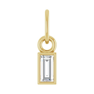 Solitaire Necklace · 6.1–9.38 ct — 14K Yellow Gold