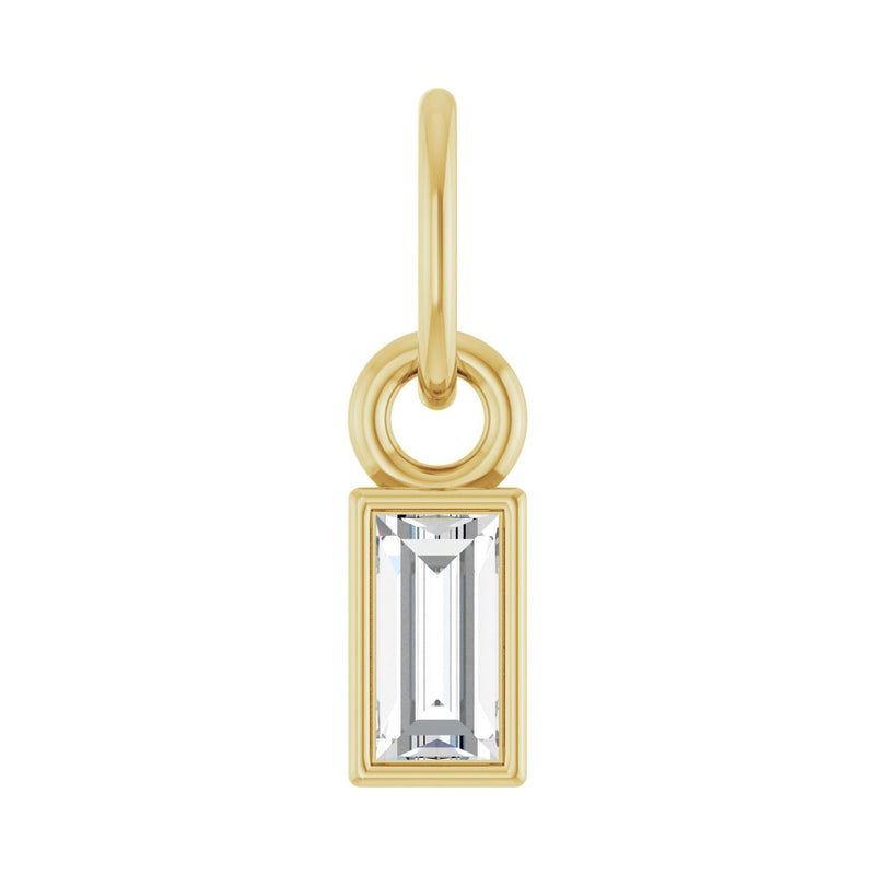 Solitaire Necklace · 6.1–9.38 ct — 14K Yellow Gold