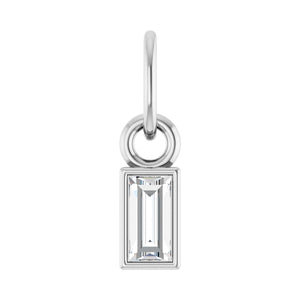 Solitaire Necklace · 6.1–9.38 ct — 14K White Gold
