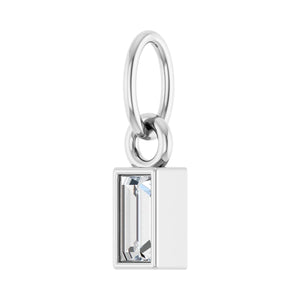 Solitaire Necklace · 6.1–9.38 ct — 14K White Gold view 2