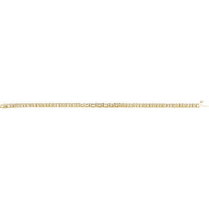 Lab-Grown Diamond Line Bracelet · 4.63 ct — 14K Yellow Gold view 4