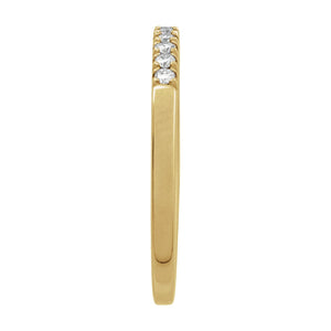 Birthstone Stackable Ring · 0.17–0.5 ct — 14K Yellow Gold view 3