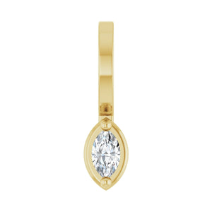 Solitaire Pendant · 7.13 ct — 14K Yellow Gold