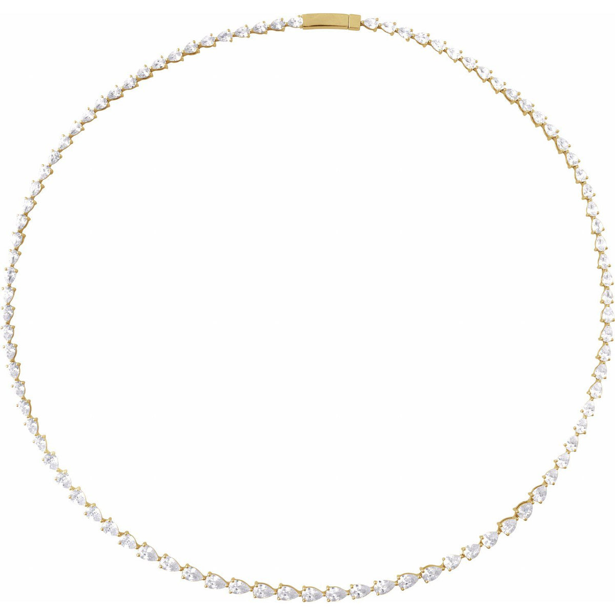 Line Necklace · 17.8 ct — 14K Yellow Gold