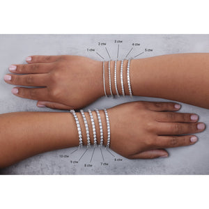 Line Bracelet · 1–10 ct — 14K Yellow Gold view 5