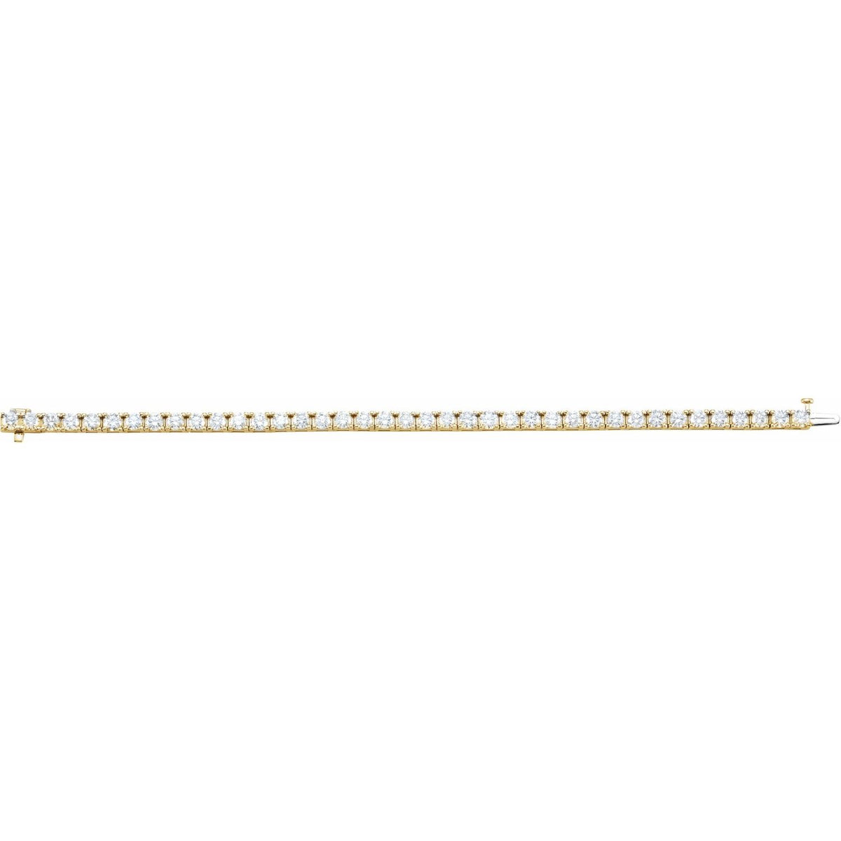 Line Bracelet · 9 ct — 14K Yellow Gold view 2