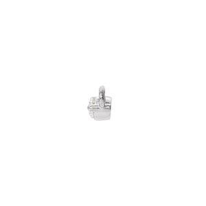 Accented Bar Necklace · 2.2–2.25 ct — 14K White Gold view 2
