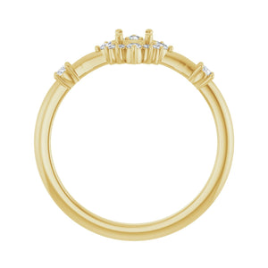 Halo-Style Ring · 0.17–0.38 ct — 14K Yellow Gold view 2
