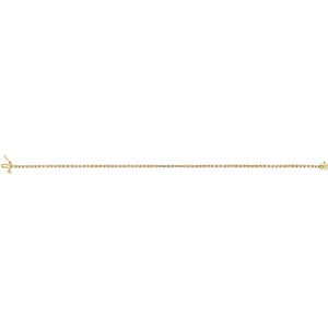Line Bracelet · 1–10 ct — 14K Yellow Gold view 3