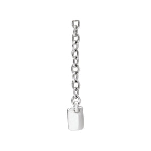 Lab-Grown Bar Necklace · 5.38 ct — 14K White Gold view 2
