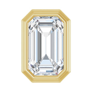 Solitaire Slide Pendant · 7.25 ct — 14K Yellow Gold