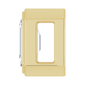 Solitaire Slide Pendant · 7.25 ct — 14K Yellow Gold view 3