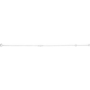 Lab-Grown Diamond Bracelet · 0.25 ct — 14K White Gold view 2