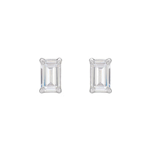 Lab-Grown Diamond Stud Earrings · 0.75–1.5 ct — 14K White Gold view 2