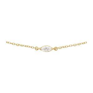 Lab-Grown Diamond Necklace · 9.25 ct — 14K Yellow Gold view 2