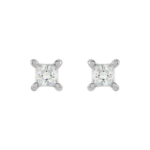 Lab-Grown Diamond Stud Earrings · 0.1–1 ct — 14K White Gold view 2